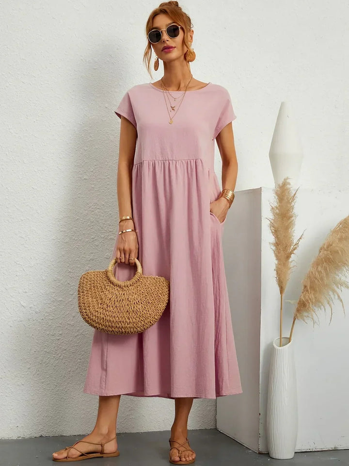 Gabrielle | Timeless Elegance Midi Dress