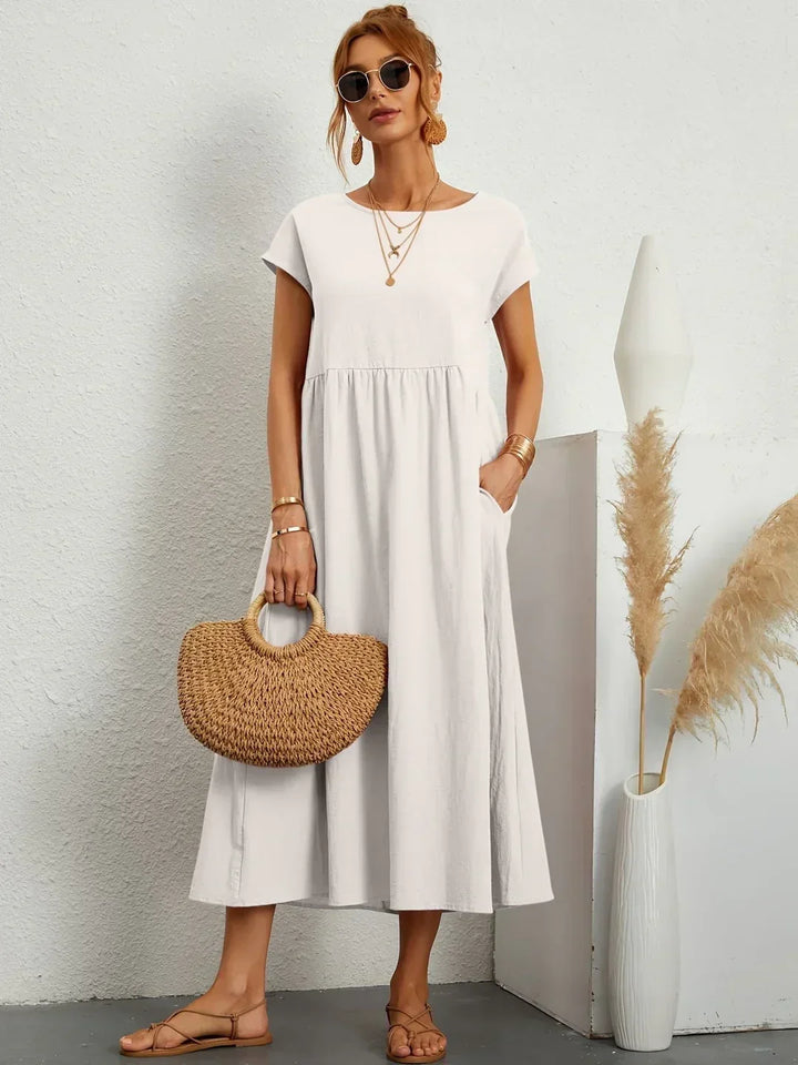 Gabrielle | Timeless Elegance Midi Dress