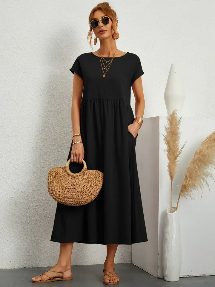 Gabrielle | Timeless Elegance Midi Dress