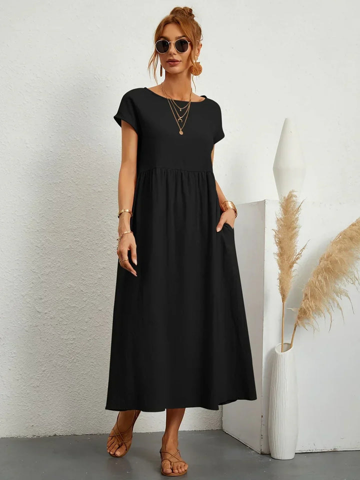 Gabrielle | Timeless Elegance Midi Dress