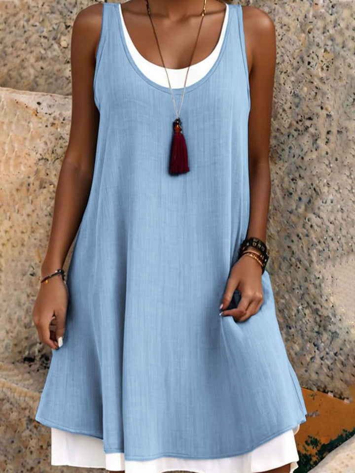 MARISSA | Layered Sleeveless Dress