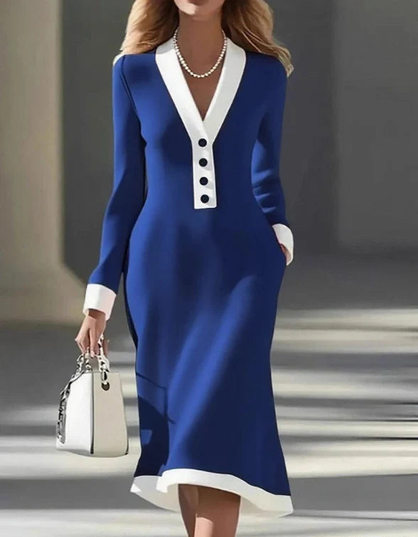 Kaylin | Stylish Long-Sleeve Dress