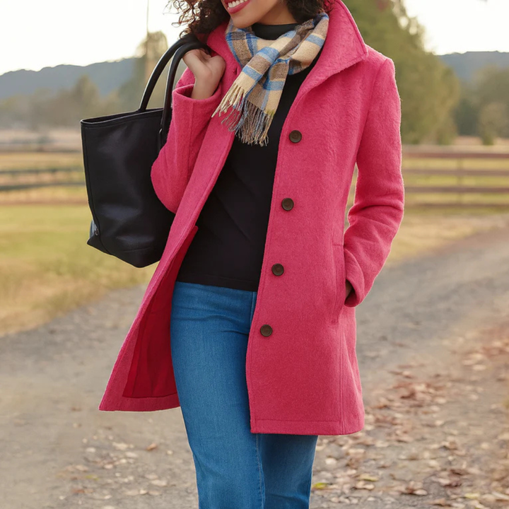 Aurora | Classic Coat with Matching Scarf Gift