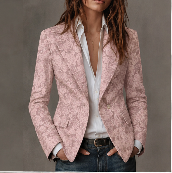 Estelle | Jacquard Blazer Fitted