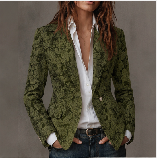 Estelle | Jacquard Blazer Fitted