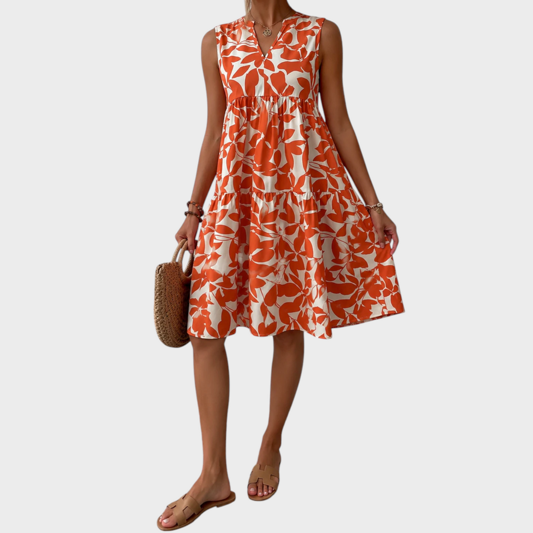 Soomin | Casual Summer Dress with Floral Print