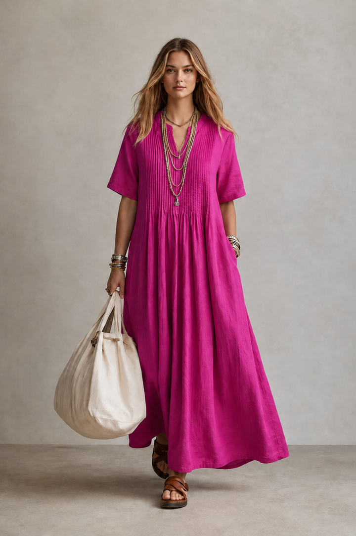 NOOR™ | Pleated Dress
