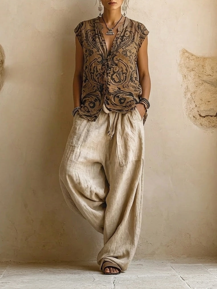 Giulia | Fluid Layered Bohemian Outfit