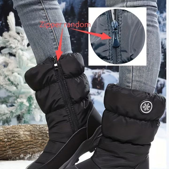 Claire | Mid-Calf Winter Snow Boots
