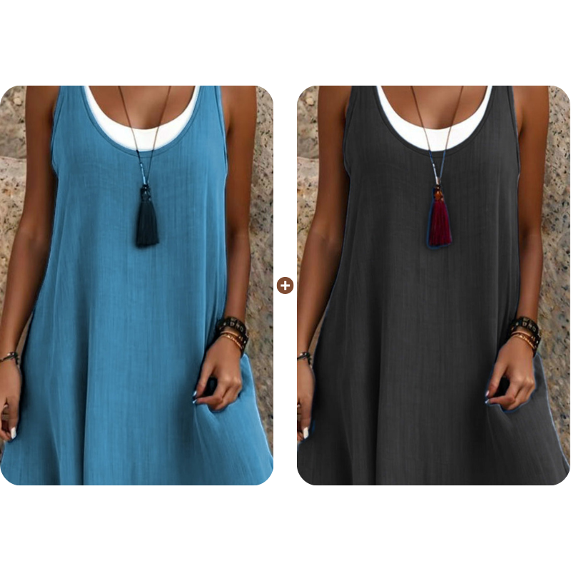 MARISSA | Layered Sleeveless Dress