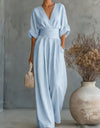Chiara | Fluid Printed Jumpsuit