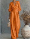 Chiara | Fluid Printed Jumpsuit