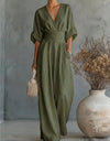 Chiara | Fluid Printed Jumpsuit