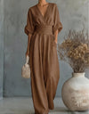 Chiara | Fluid Printed Jumpsuit