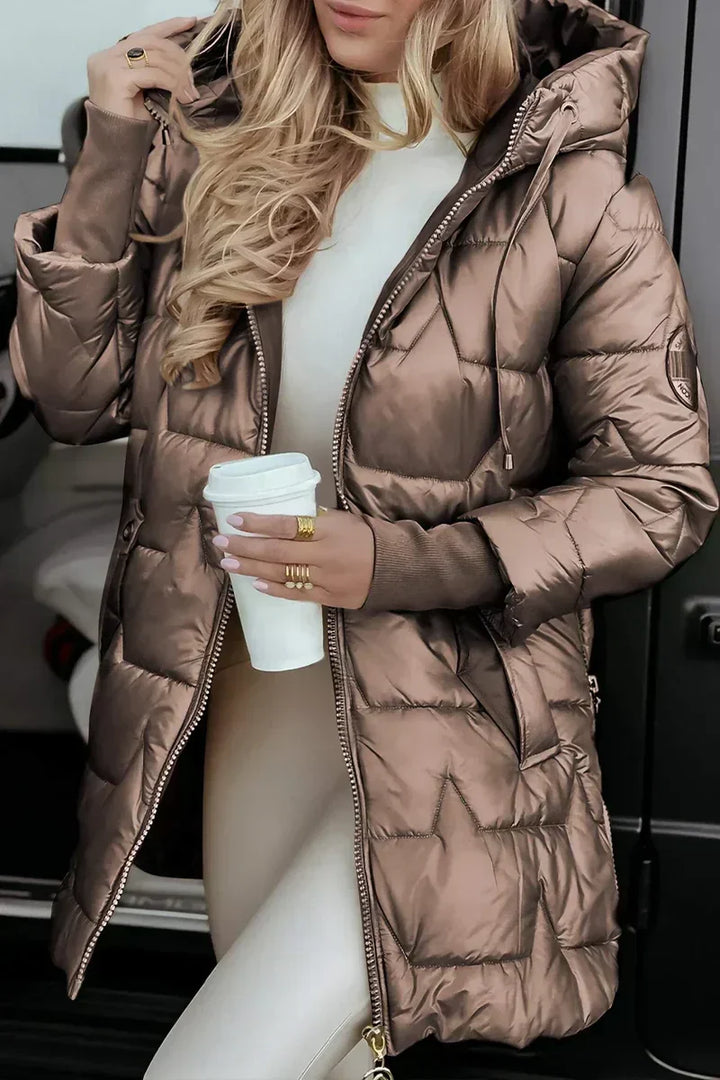 Xalviere | Mila Coat with Hood for Women