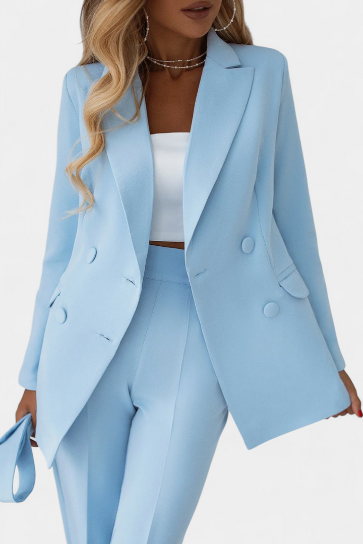 Julia Classic Monochrome Tailored Suit