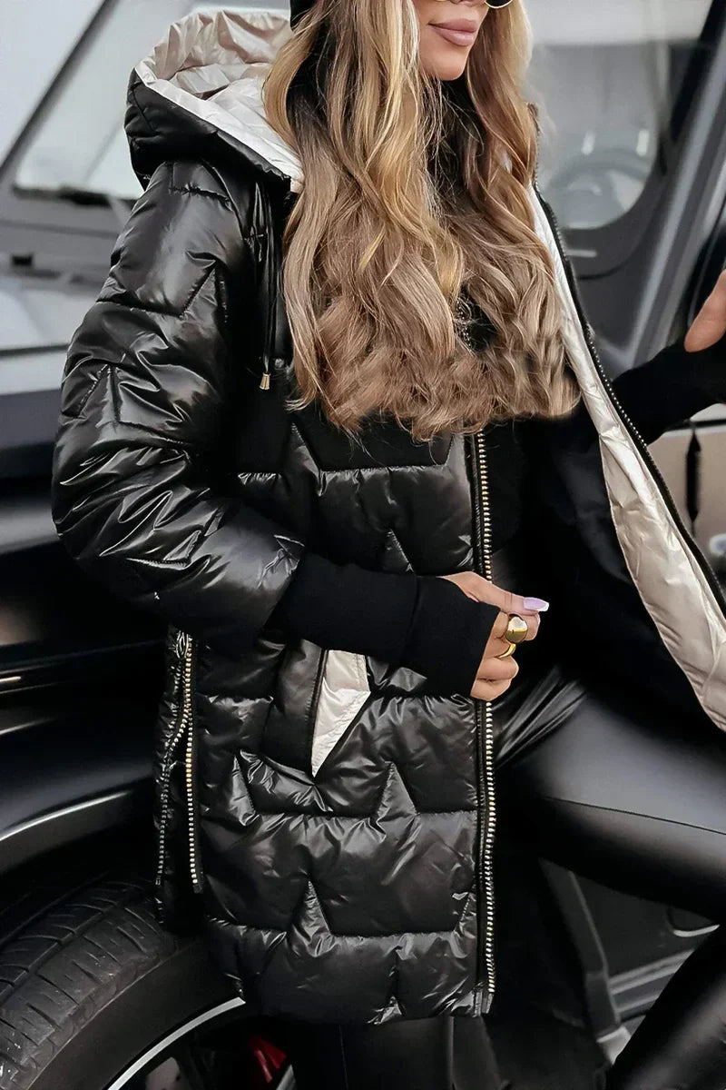 Xalviere | Mila Coat with Hood for Women