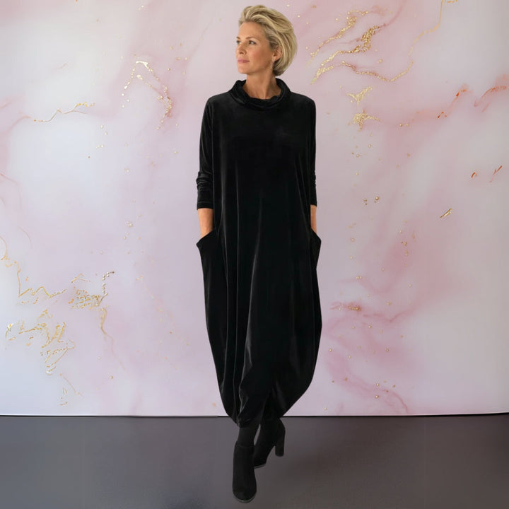 Leona | Velvet Maxi Dress
