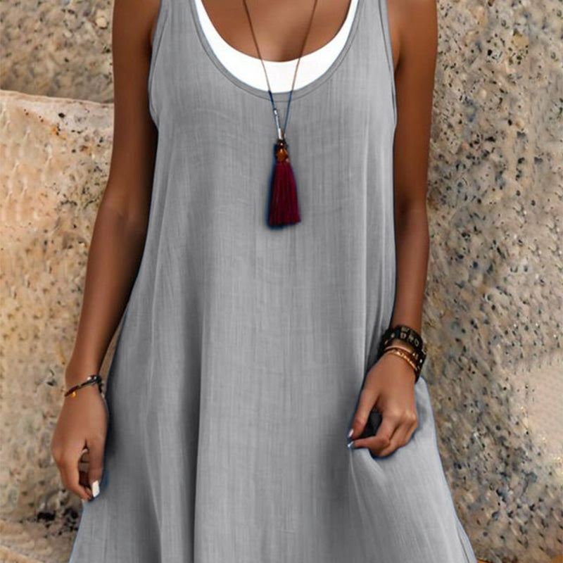 MARISSA | Layered Sleeveless Dress