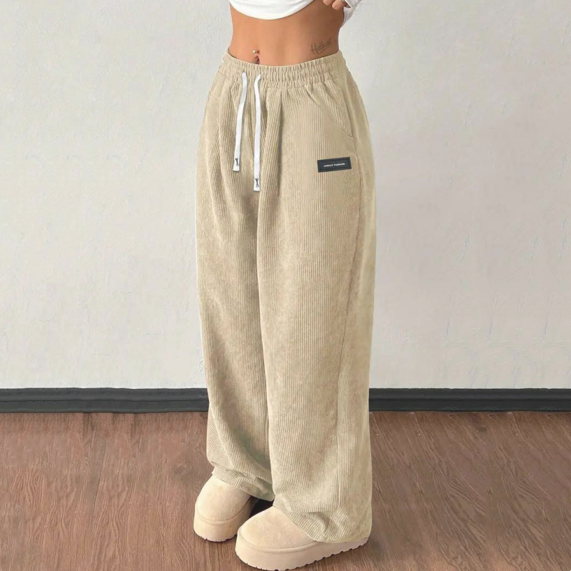 Livia | Comfortable Wide Trousers