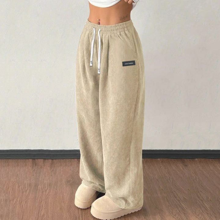 Livia | Comfortable Wide Trousers